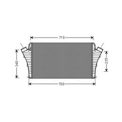 Chladič plniaceho vzduchu AVA QUALITY COOLING OLA4491