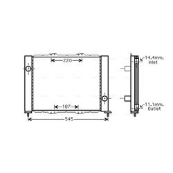 Chladiaca jednotka AVA QUALITY COOLING RTM388