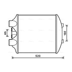 Chladič plniaceho vzduchu AVA QUALITY COOLING ST4040