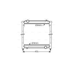 Chladič motora AVA QUALITY COOLING FE2015