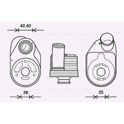 Chladič motorového oleja AVA QUALITY COOLING IV3136