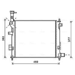 Chladič motora AVA QUALITY COOLING KA2189