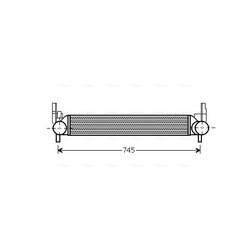 Chladič plniaceho vzduchu AVA QUALITY COOLING STA4039