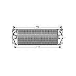 Chladič plniaceho vzduchu AVA QUALITY COOLING VNA4267