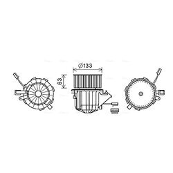 Vnútorný ventilátor AVA QUALITY COOLING AI8395