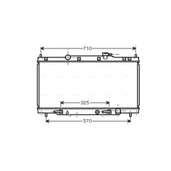 Chladič motora AVA QUALITY COOLING HD2163