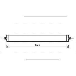 Chladič oleja automatickej prevodovky AVA QUALITY COOLING MS3531