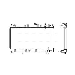 Chladič motora AVA QUALITY COOLING MT2141