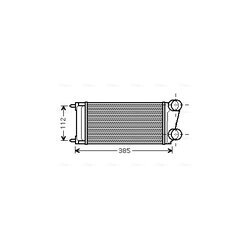 Chladič plniaceho vzduchu AVA QUALITY COOLING PEA4299