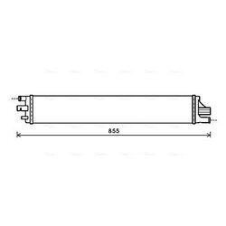 Chladič motora AVA QUALITY COOLING RTA2559