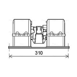 Vnútorný ventilátor AVA QUALITY COOLING VL8071