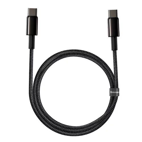 Kábel USB-C na USB-C Baseus Tungsten Gold, 100 W, 1m - obr. 4