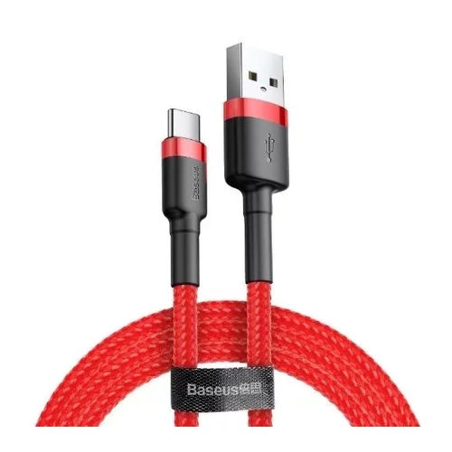 Kábel USB na USB-C Cafule 1,5A 1m červený /BASEUS/