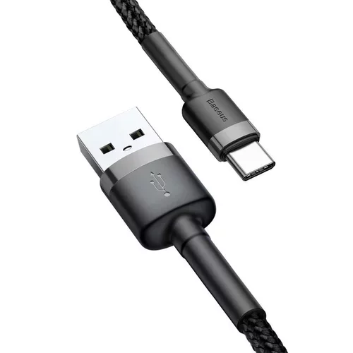 Kábel USB na USB-C Baseus Cafule 2A 3m - obr. 3