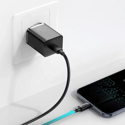 Nabíjačka USB-C Baseus Super Si Quick Charger 1C 20W s káblom Lightning 100 cm - obr. 7