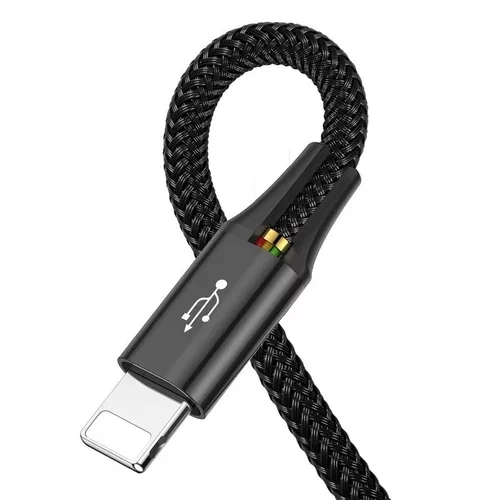 USB kábel Baseus Fast 4v1 Lightning / micro 3,5A 1,2 m čierny - obr. 9