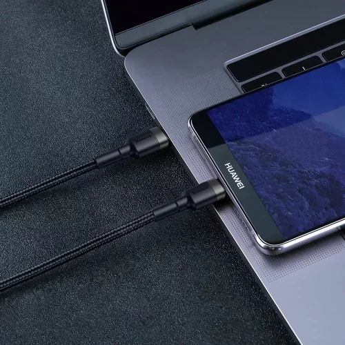 Kábel USB-C na USB-C Baseus Cafule PD 2.0, QC 3.0, 60W, 2m - obr. 6