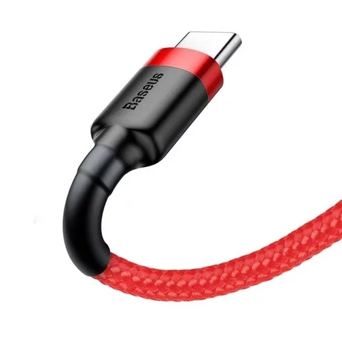 Kábel USB na USB-C Cafule 1,5A 1m červený /BASEUS/ - obr. 1