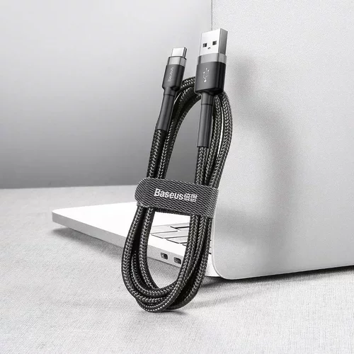 Kábel USB na USB-C Baseus Cafule 2A 3m - obr. 6