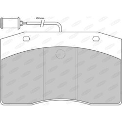 Sada brzdových platničiek kotúčovej brzdy BERAL 2918620004134506