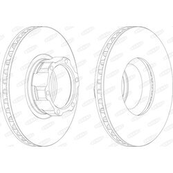 Brzdový kotúč BERAL BCR119A