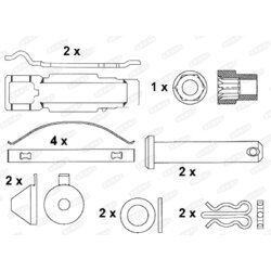 Sada brzdových platničiek kotúčovej brzdy BERAL 2917130004145694