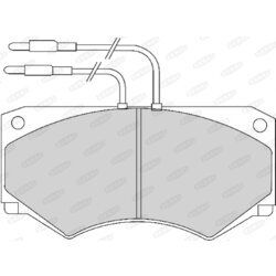Sada brzdových platničiek kotúčovej brzdy BERAL 2100618004117213