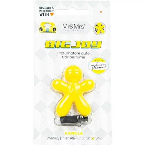 BIG JOY Mr&Mrs  Yellow vanilla