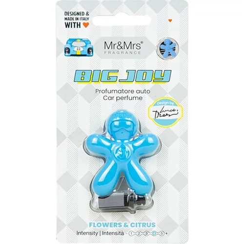 BIG JOY Mr&Mrs  Light blue flowers citrus