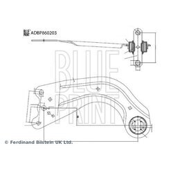 Rameno zavesenia kolies BLUE PRINT ADBP860203