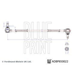 Tyč/Vzpera stabilizátora BLUE PRINT ADBP850022