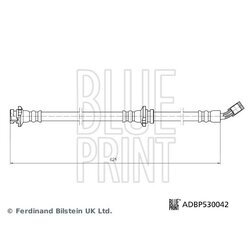 Brzdová hadica BLUE PRINT ADBP530042