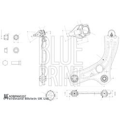 Rameno zavesenia kolies BLUE PRINT ADBP860207