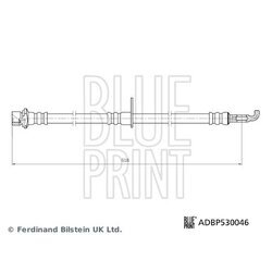 Brzdová hadica BLUE PRINT ADBP530046