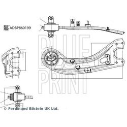 Rameno zavesenia kolies BLUE PRINT ADBP860199