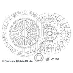 Spojková sada BLUE PRINT ADB113001