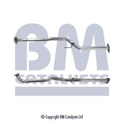 Výfukové potrubie BM CATALYSTS BM50196