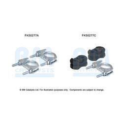 Montážna sada pre výfukovú trubku BM CATALYSTS FK50277