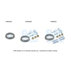 Katalyzátor - montážna sada BM CATALYSTS FK80452