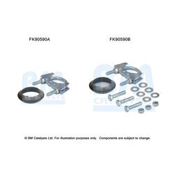 Katalyzátor - montážna sada BM CATALYSTS FK90590