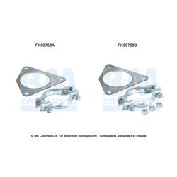 Katalyzátor - montážna sada BM CATALYSTS FK90758