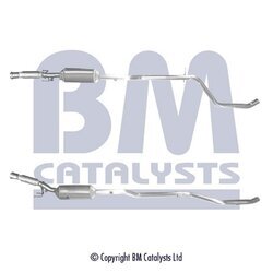 Filter sadzí/pevných častíc výfukového systému BM CATALYSTS BM11277H