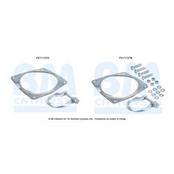 Filter pevných častíc - montážna sada BM CATALYSTS FK11137