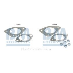 Montážna sada pre výfukovú trubku BM CATALYSTS FK70683