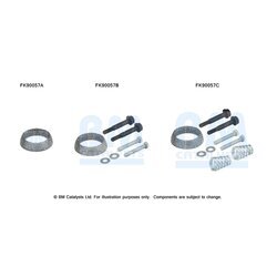 Katalyzátor - montážna sada BM CATALYSTS FK90057