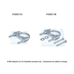 Katalyzátor - montážna sada BM CATALYSTS FK90217