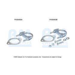 Montážna sada pre výfukovú trubku BM CATALYSTS FK50493