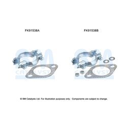 Katalyzátor - montážna sada BM CATALYSTS FK91538