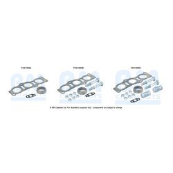 Katalyzátor - montážna sada BM CATALYSTS FK91988