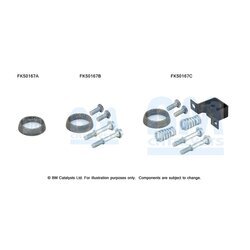 Montážna sada pre výfukovú trubku BM CATALYSTS FK50167